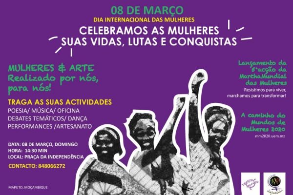 RESISTIMOS PARA VIVER, MARCHAMOS PARA TRANSFORMAR!