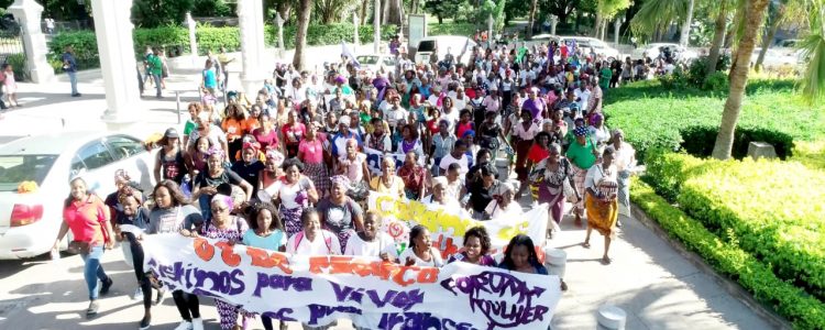 Lançamento da 5 Acção internacional das Marcha Mundial das Mulheres: “Resistimos para viver, marchamos para transformar”