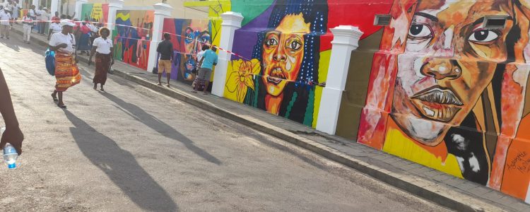 FAFI inaugura Mural pelo fim da violência em Inhambane